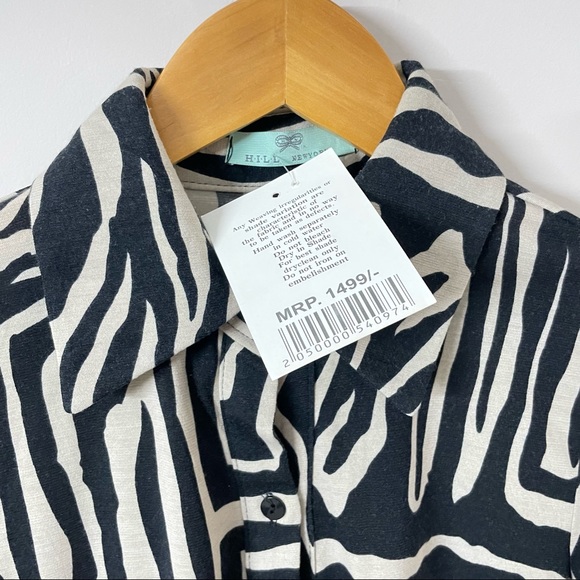 Abstract Stripes Printed Knitted Top - Picture 9 of 9